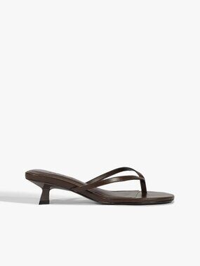 NEW Schultz Carolyn Leather Sandal | Root Brown
